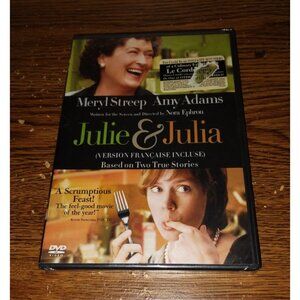 Julie and Julia (DVD, 2009, Widescreen, Canadian) (unopened) Meryl Streep